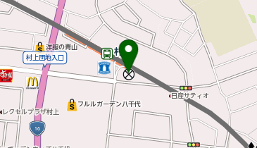 八千代警察署村上駅前交番の地図画像