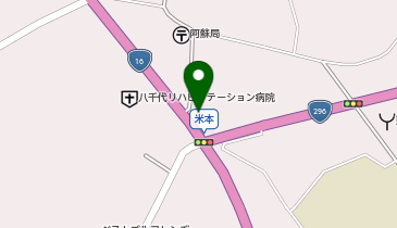 八千代警察署米本交番の地図画像