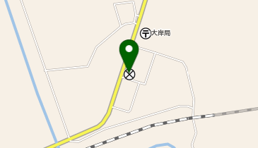 伊達警察署大岸駐在所の地図画像