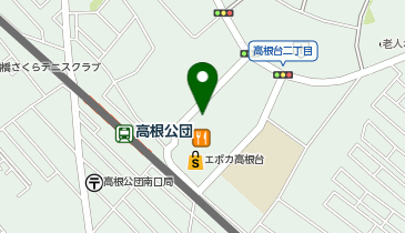 船橋東警察署高根台交番の地図画像