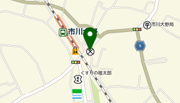 市川警察署大野駅前交番の地図画像
