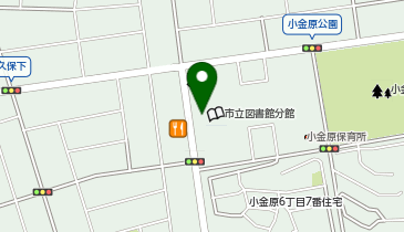 松戸東警察署小金原交番の地図画像