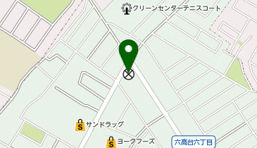 松戸東警察署六実交番の地図画像