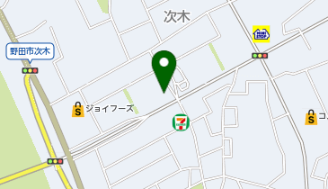 野田警察署二川交番の地図画像