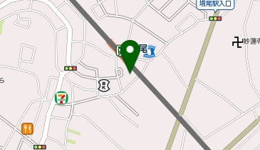 柏警察署増尾駅前交番の地図画像