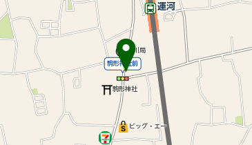 流山警察署運河交番の地図画像