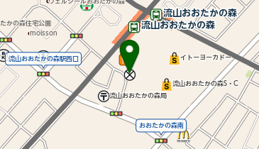 流山警察署流山おおたかの森駅前交番の地図画像