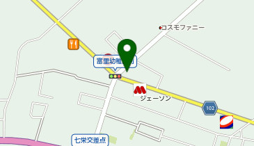 成田警察署七栄交番の地図画像