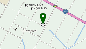 旭警察署飯岡交番の地図画像