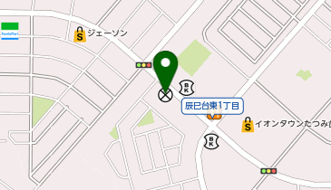 市原警察署辰巳台交番の地図画像