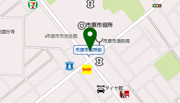 市原警察署国分寺台交番の地図画像