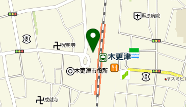 木更津警察署木更津駅前交番の地図画像