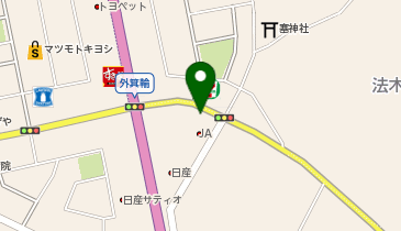 君津警察署外箕輪交番の地図画像