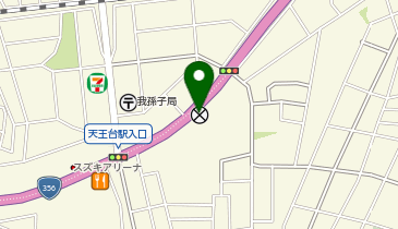 我孫子警察署東我孫子駐在所の地図画像