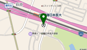 印西警察署日本医大駅前駐在所の地図画像