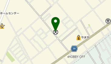 印西警察署冨士駐在所の地図画像