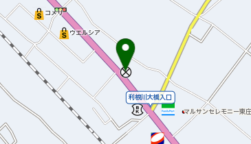 香取警察署橘駐在所の地図画像