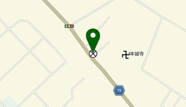 東金警察署広瀬駐在所の地図画像