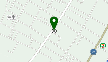 東金警察署粟生駐在所の地図画像