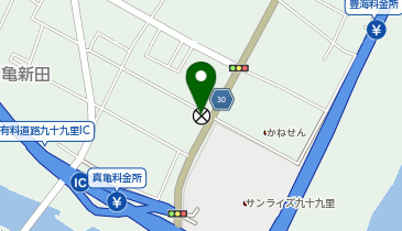 東金警察署真亀駐在所の地図画像