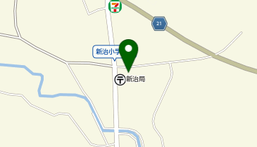 茂原警察署新治駐在所の地図画像