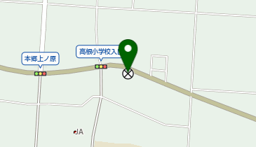 茂原警察署高根駐在所の地図画像