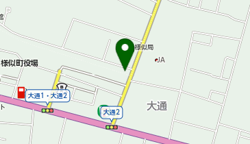 浦河警察署様似駐在所の地図画像