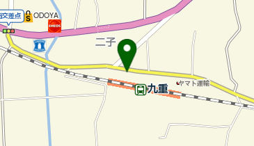 館山警察署九重駐在所の地図画像