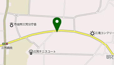 館山警察署三芳駐在所の地図画像