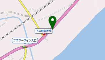 館山警察署南三原駐在所の地図画像