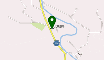 館山警察署北三原駐在所の地図画像