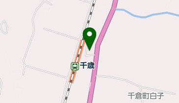 館山警察署白子駐在所の地図画像