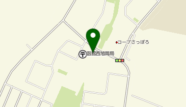 函館中央警察署旭岡駐在所の地図画像