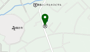 鴨川警察署東条駐在所の地図画像