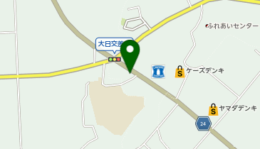 鴨川警察署西条駐在所の地図画像