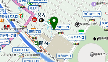 加賀町警察署尾上町交番の地図画像