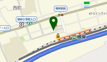 磯子警察署根岸駅前交番の地図画像