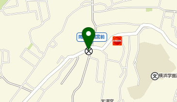 磯子警察署岡村交番の地図画像