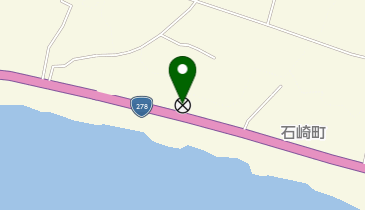 函館中央警察署石崎駐在所の地図画像