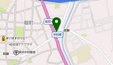 南警察署中村橋交番の地図画像