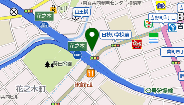 南警察署吉野町交番の地図画像