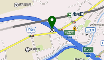 南警察署南太田交番の地図画像