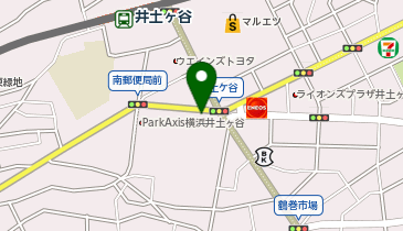 南警察署井土ケ谷交番の地図画像