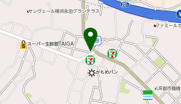 南警察署永田交番の地図画像