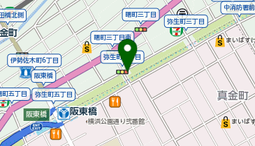 伊勢佐木警察署横浜橋交番の地図画像