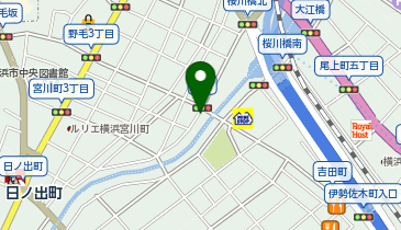 伊勢佐木警察署都橋交番の地図画像