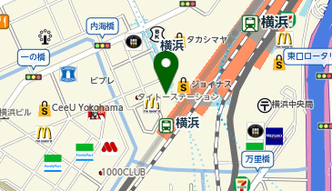 戸部警察署横浜駅相鉄口交番の地図画像