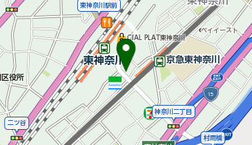 神奈川警察署東神奈川駅前交番の地図画像