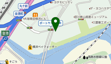 神奈川警察署ポートサイド交番の地図画像