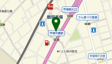 鶴見警察署市場交番の地図画像